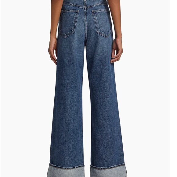 Agolde Wide-Leg Cuffed Jeans - Picture 3 of 6